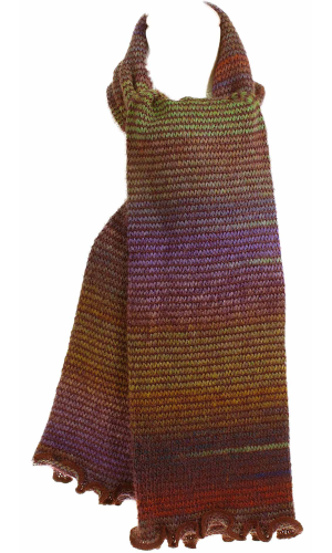 Echarpe femme multicolore