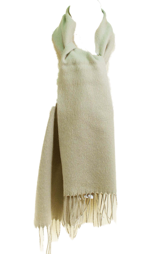 Echarpe homme femme uni gris