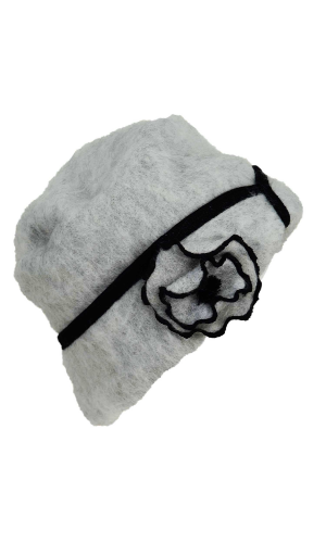 Toque laine des Pyrénées nuage