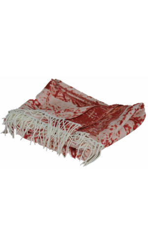 Plaid acrylique rose