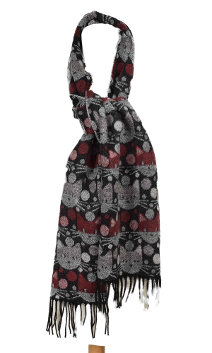 Echarpe Garfield noir