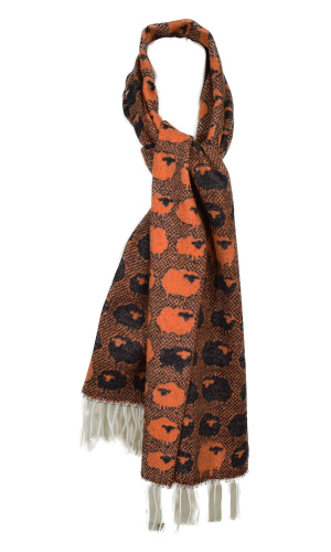 Echarpe Goupil orange