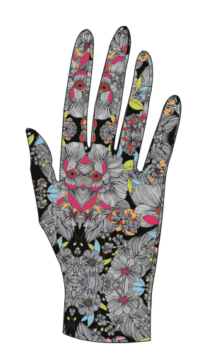 Gants velours Psyché