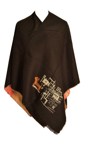 cape acrylique noire pour femme en stock à bas prix