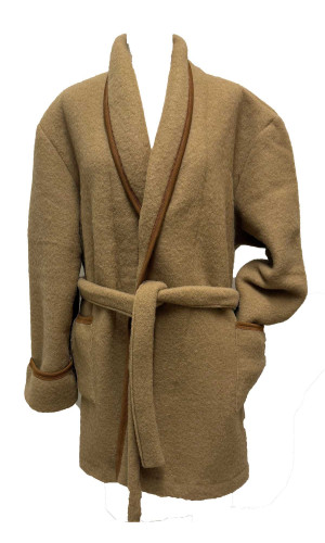 veston homme laine des Pyrénées camel en stock