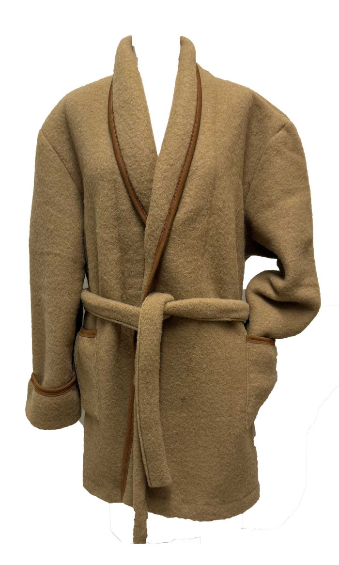 veston homme laine des Pyrénées camel en stock