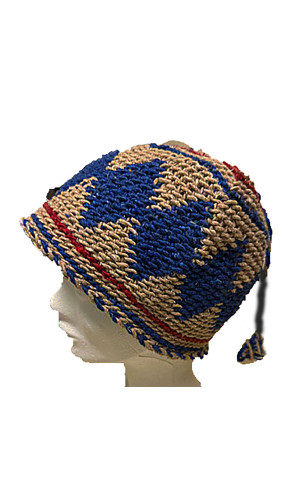 bonnet fantaisie laine beige taille unique